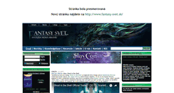 Desktop Screenshot of fantasy-svet.net