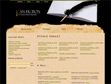 Tablet Screenshot of fikcia.fantasy-svet.net